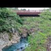 【天工橋】岩手県一関市厳美町鴻ノ巣　美しい峡谷・厳美渓の紅葉・甌穴を眺めることができる橋