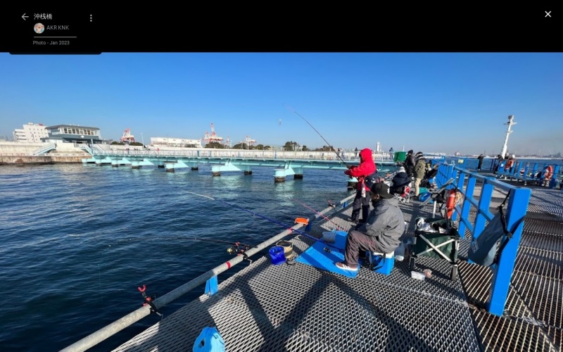 本牧海づり施設の釣り場・釣りスポット おすすめの釣り方 護岸 沖桟橋 釣れる魚 横浜